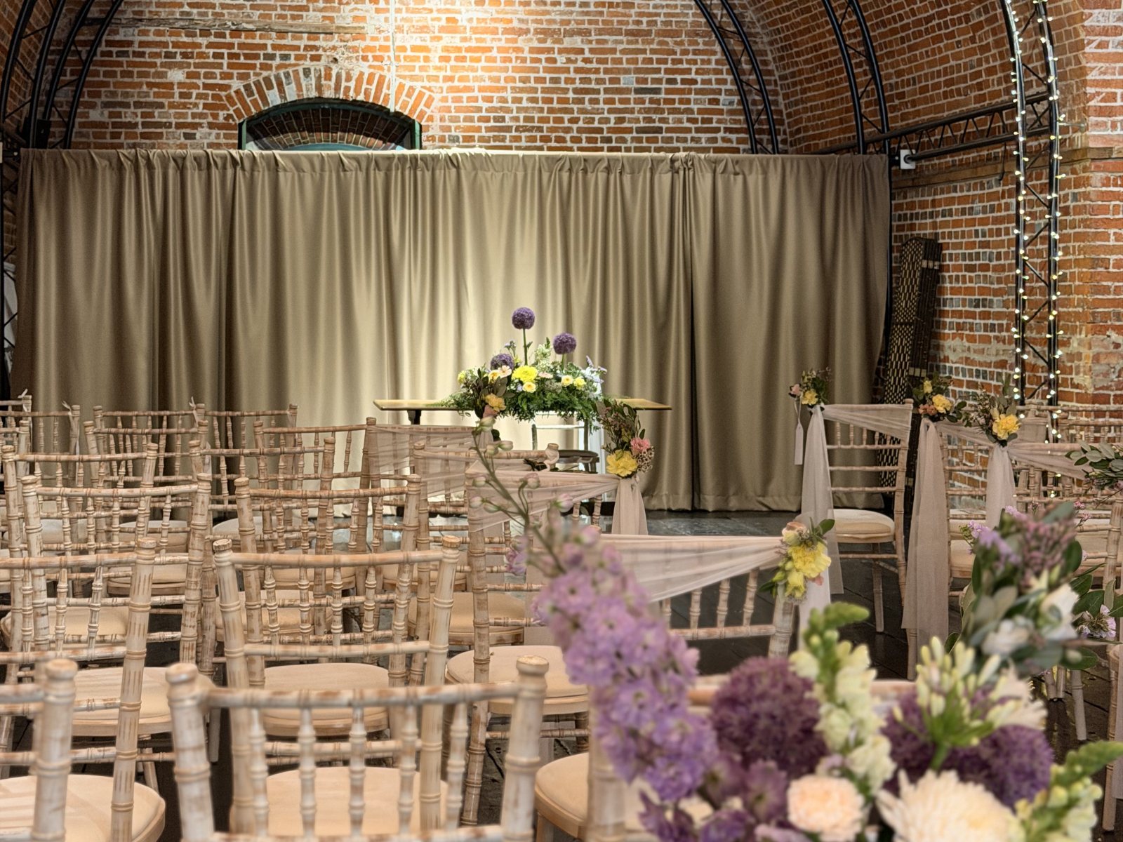 A beautifully styled wedding table