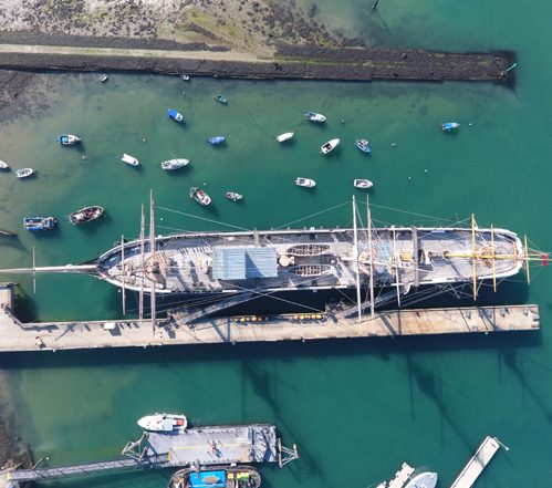 The Gosport waterfront